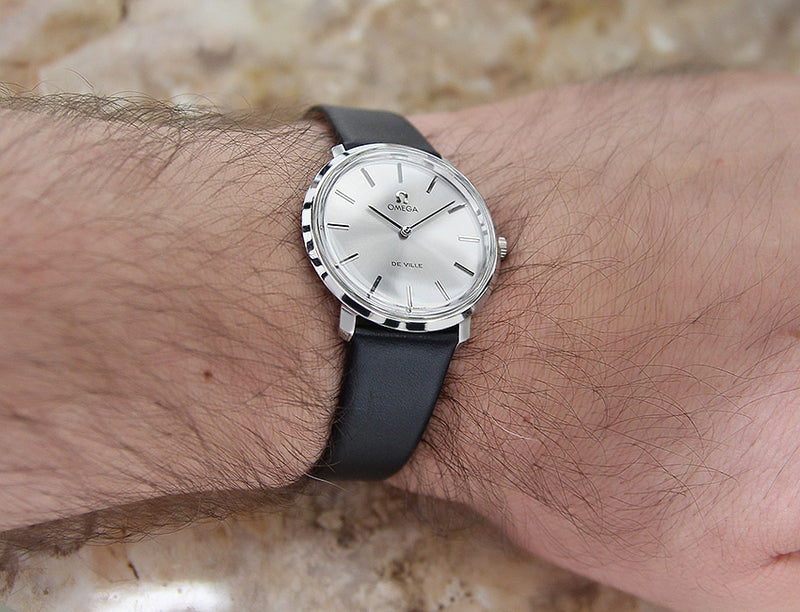 Omega DeVille 1970 Swiss Mens cal 620 33mm SS Watch