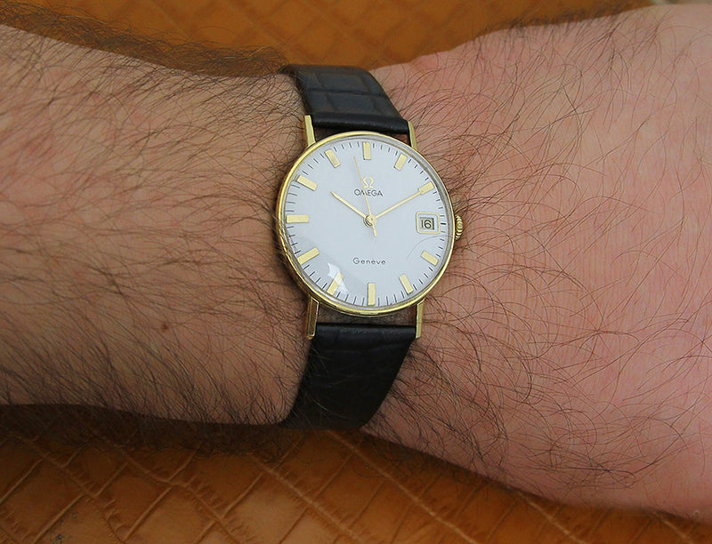 Omega Geneve Gold Plated Watch