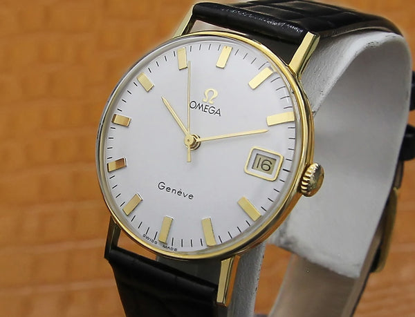 Omega Geneve Gold Plated Watch