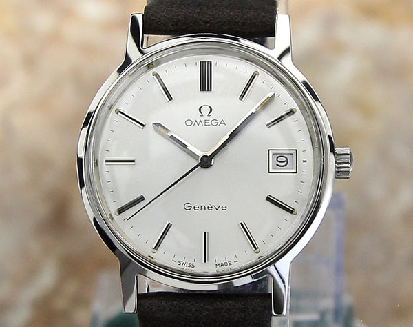 Omega Geneve Men's 36mm Swiss Made Manual 1970 Watch