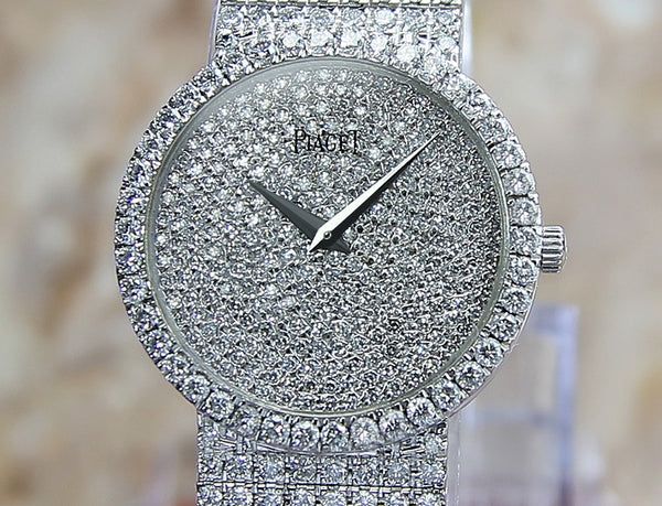 Piaget Tradition 18k Solid Gold Diamond Luxury Watch