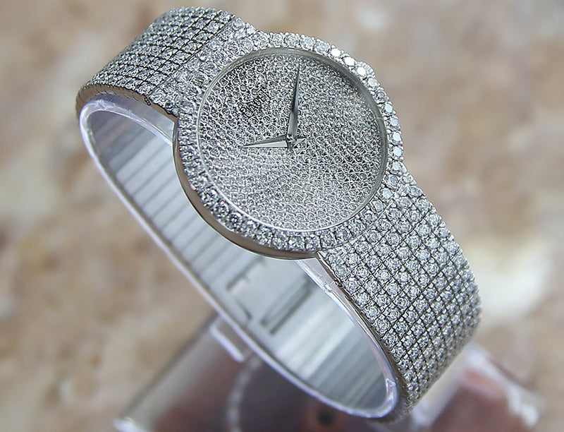 Piaget Tradition 18k Solid Gold Diamond Luxury Watch