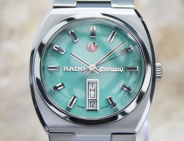 1970 Rado Conway 36mm Men's Watch