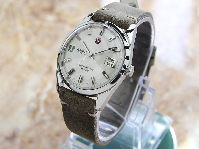 Rado Green Horse King Size Swiss Made 1960s Investment Grade Men's Watch