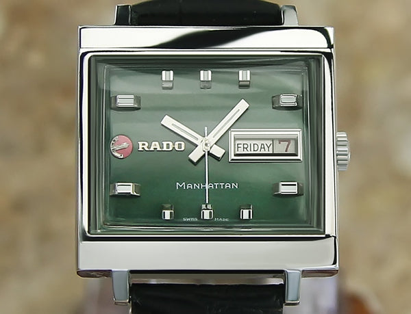 Rado Manhattan Rare Men's Watch - Green Dial