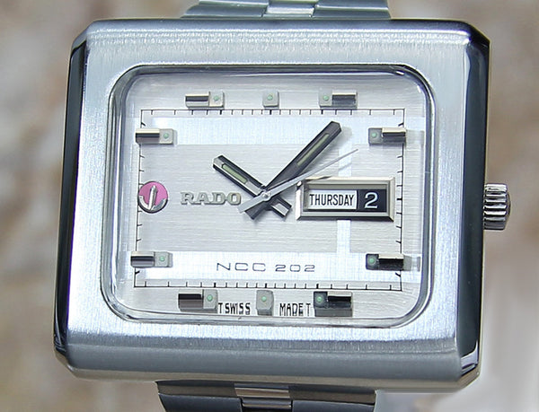 Rado NCC 202 42mm Men's Mint Vintage 1960s Auto Swiss Watch