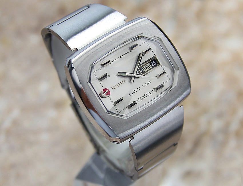 Rado NCC 303 Men's 42mm Mint Quality Rare 1960s Vintage Watch