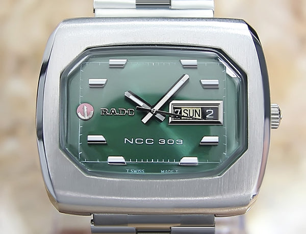 Rado NCC 303 Mint Grade Men's 1960s Vintage Swiss Automatic Watch