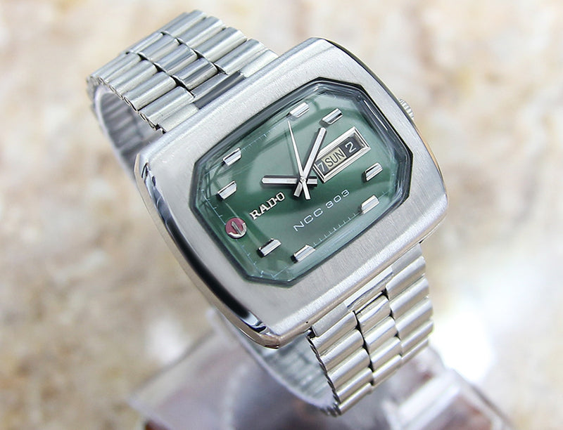 Rado NCC 303 Mint Grade Men's 1960s Vintage Swiss Automatic Watch