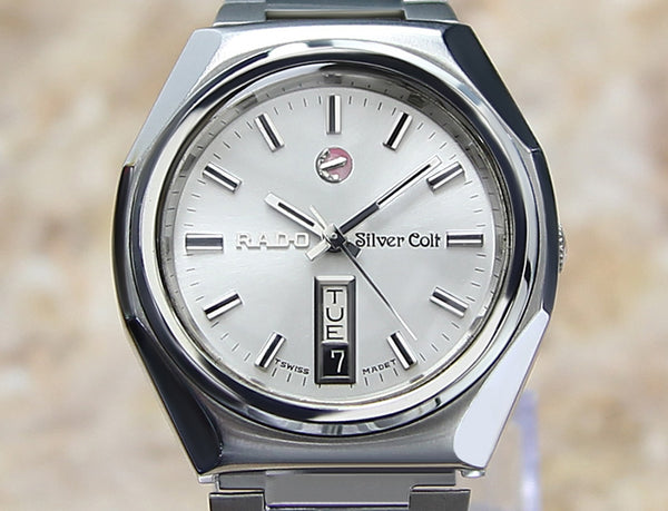 1970s Rado Silver Colt Men's Watch