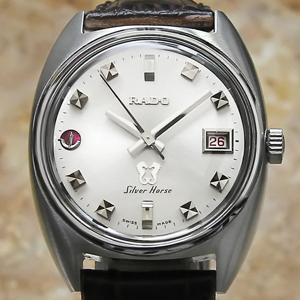 RADO Silver Horse 腕時計　自動巻き Rado Silver Horse Men's 36mm Watch