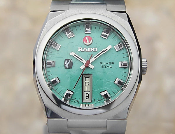 Rado Silver Stag 34mm Men's Watch