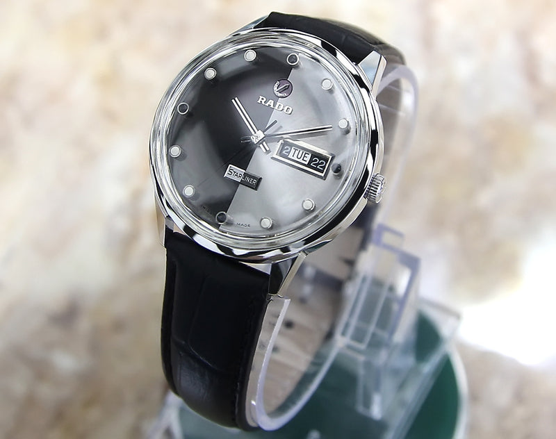 Investment Gift Watch: Rado Starliner Daymaster 1960s Auto Swiss Mens Watch