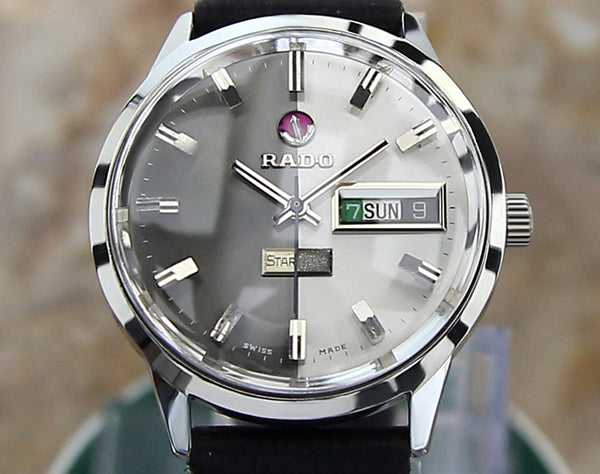 Rado Mint Condition Starliner Daymaster 1960 Swiss Vintage Watch