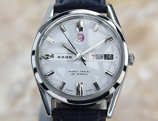Rado World Travel 1960s 35mm Men's Watch