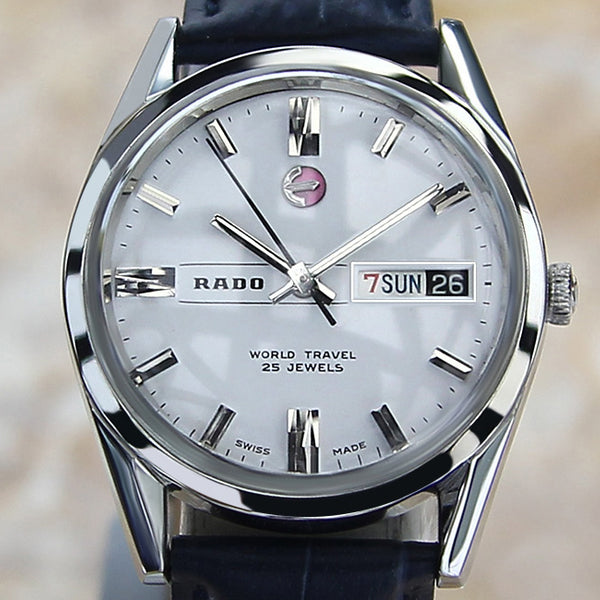 Rado World Travel 1960s 35mm Men's Watch