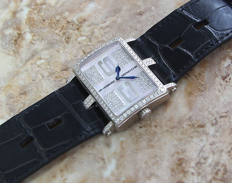 Roger Dubuis Too Much 18k Diamond Luxury Mint Pristine Watch c2010