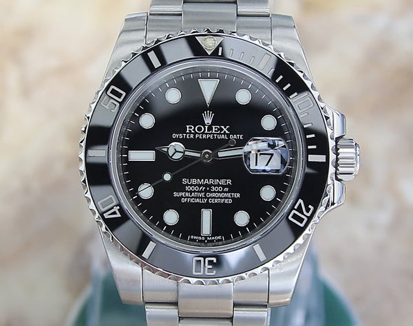 Rolex Submariner 116610 Luxury Mint Condition Investment Watch