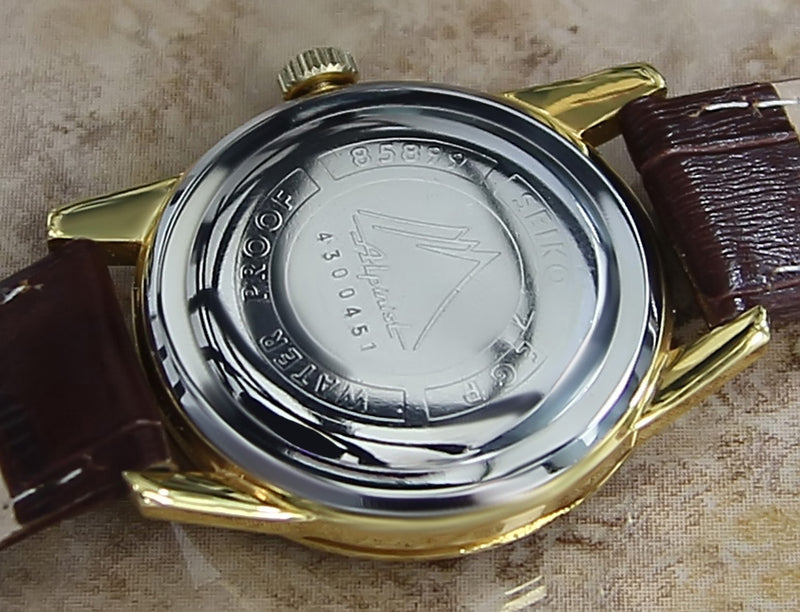 Seiko Champion Alpinist Mint 1960 Gold Plate Manual 35mm Men's Watch