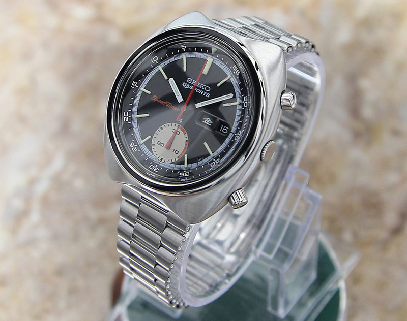 Seiko Chronograph 6139 7020 Rare Mint Collector Class 1972 Auto Watch