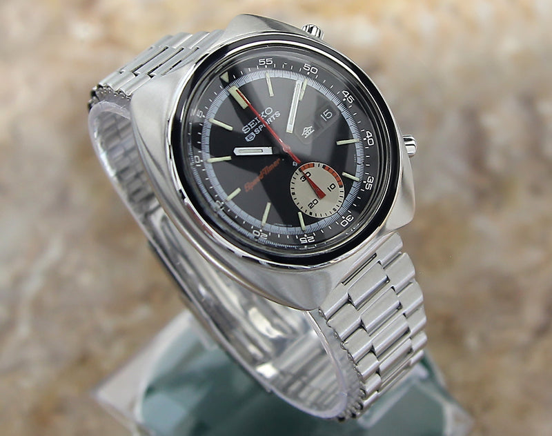 Seiko Chronograph 6139 7020 Rare Mint Collector Class 1972 Auto Watch