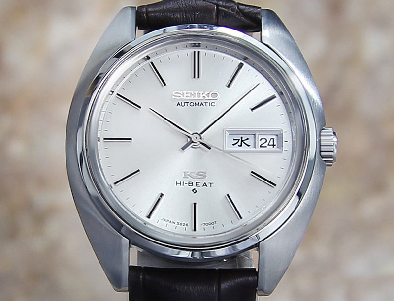 King Seiko 5626-7080 Men's 37mm Automatic 1970 Watch