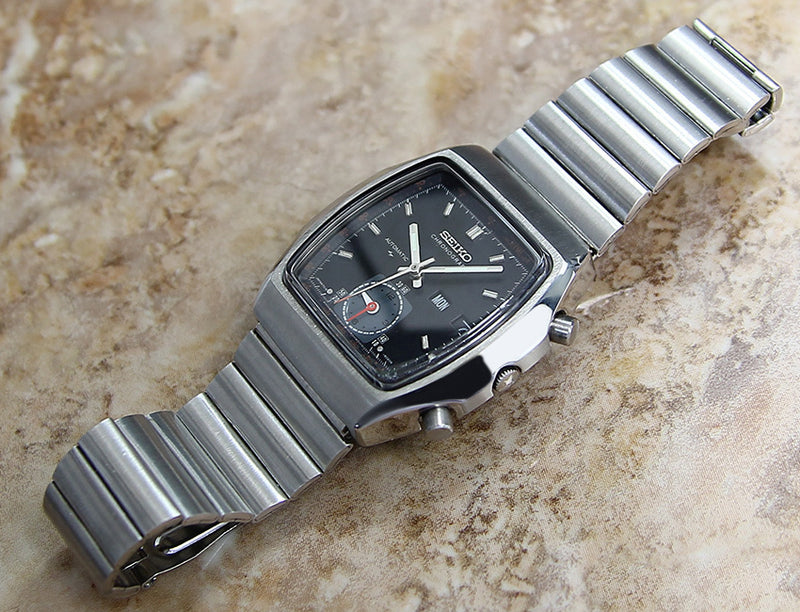 Seiko Monaco Rare Nautilus 7016 5020 Investor Grade Men's 1977 Watch