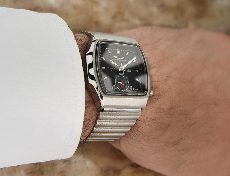 Seiko Monaco Rare Nautilus 7016 5020 Investor Grade Men's 1977 Watch