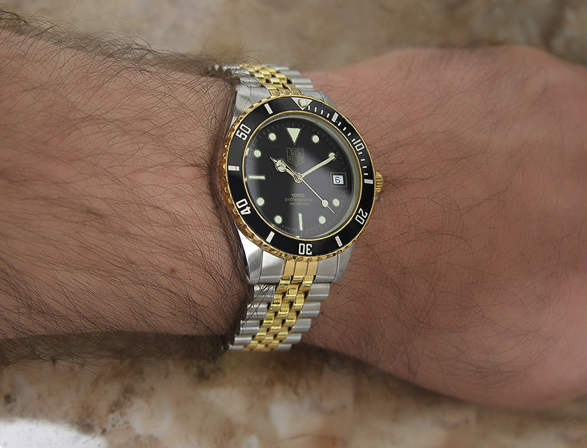 TAG HEUER 1000 希少 980．020Bビンテージ