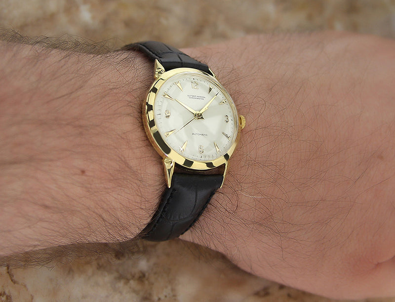 Ulysse Nardin 33mm Gold Plated Men's Watch
