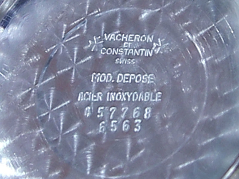 Vacheron & Constantin 6563 Luxury Men's 1970 Mint Condition Watch