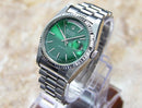 Bulova Super Seville 1980 Men's Watch - Green Dial