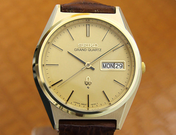 Grand Quartz 4843 8110 Watch for Men Circa 1977