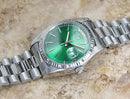 Bulova Super Seville 1980 Men's Watch - Green Dial