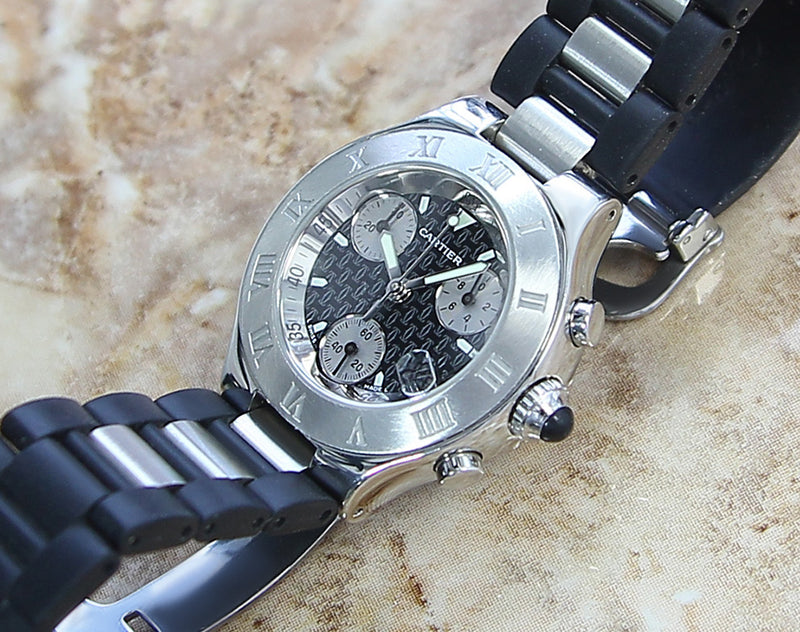 Cartier Chronoscaph 721552MX Unisex Mint Top Quality Watch